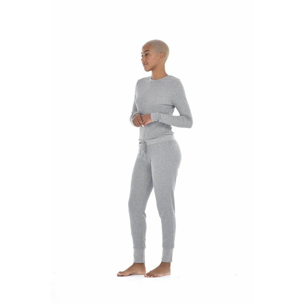 Paper Label women's Sleep Jogger Pants In Grey Mix Size S